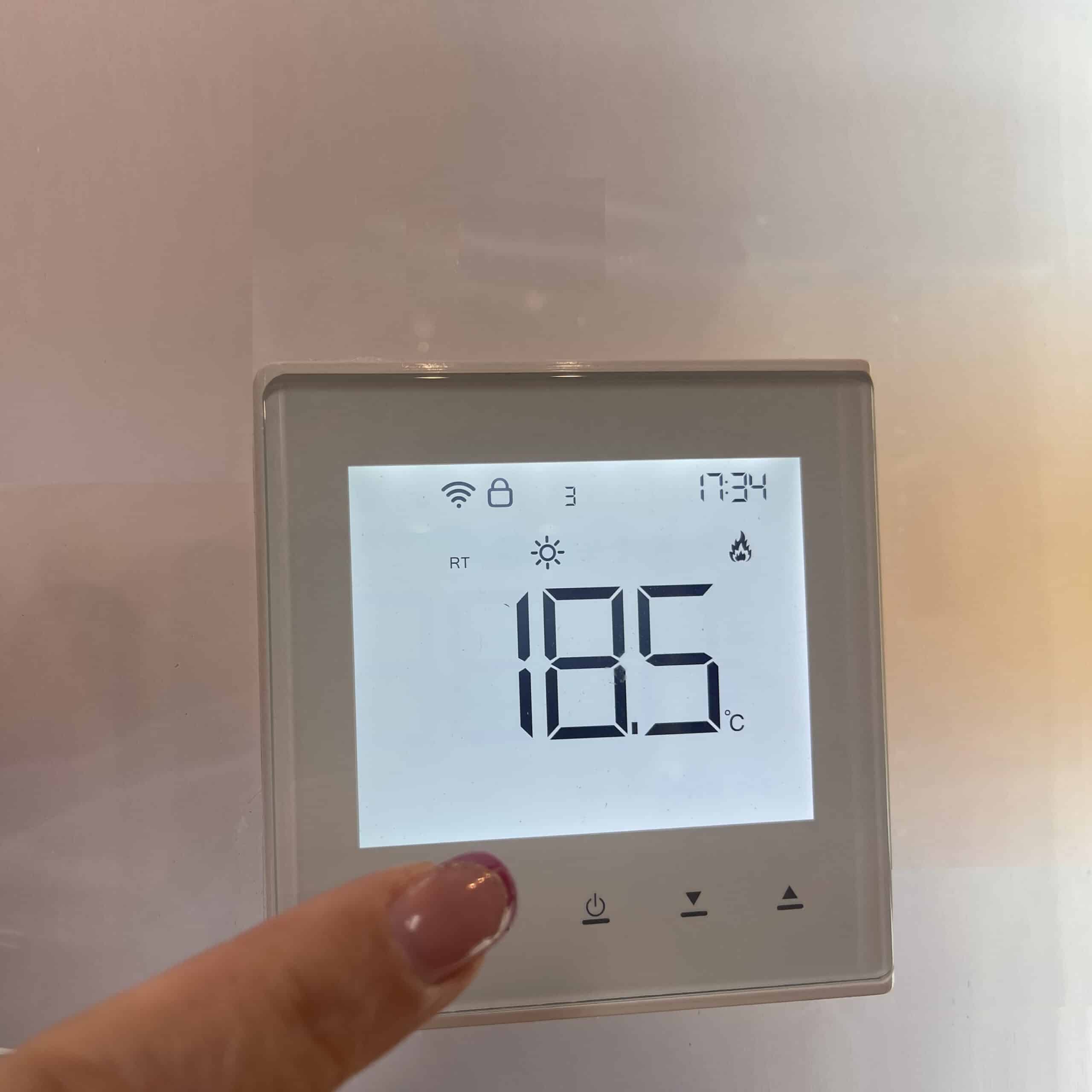Öko-Smart-Thermostat, Smart Home- und Gesundheitsautomatisierung